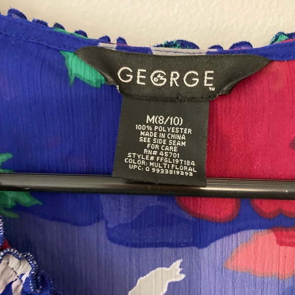 George Ruffled Blouse, Size M - Picture 7 of 11